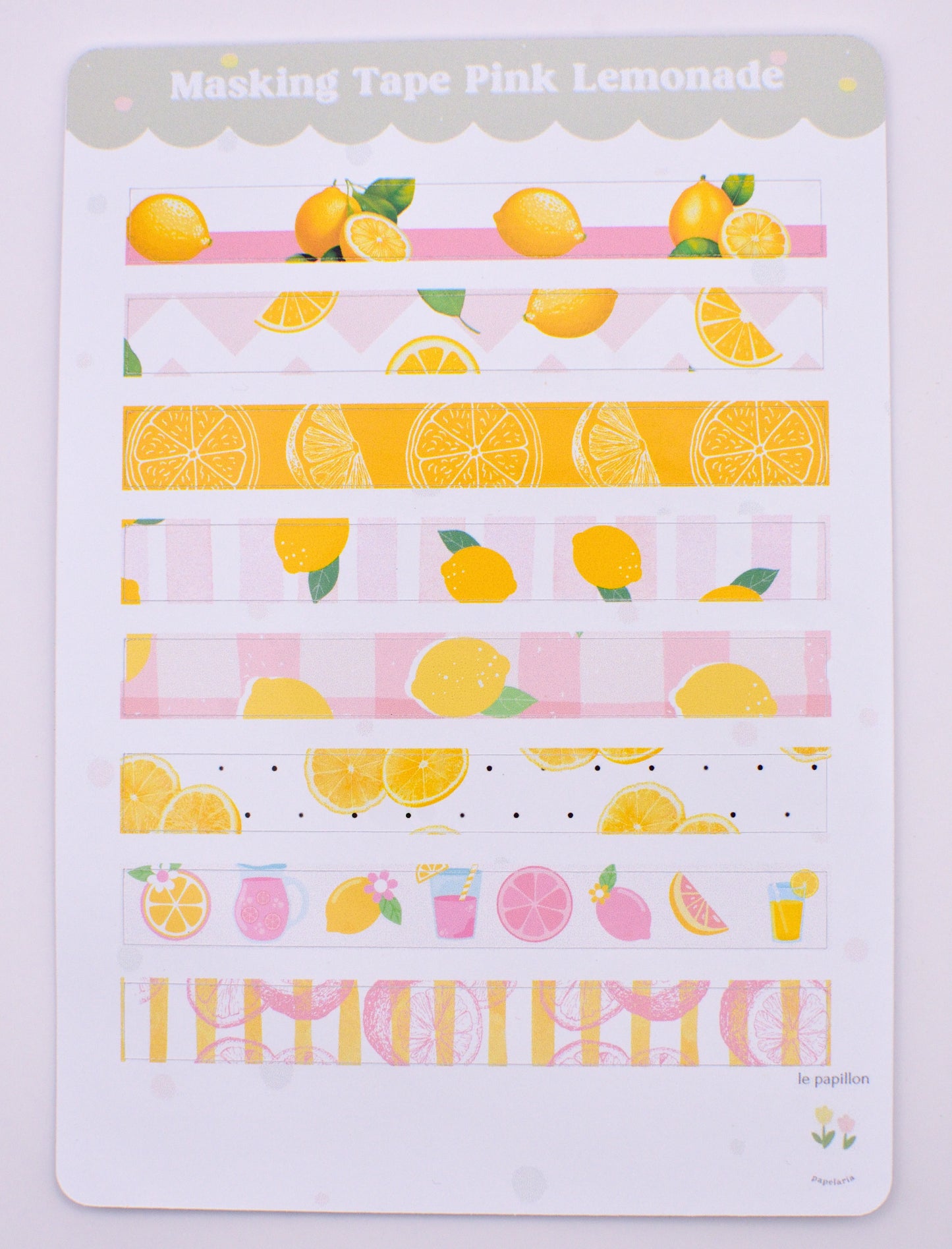 Masking Tape Pink Lemonade