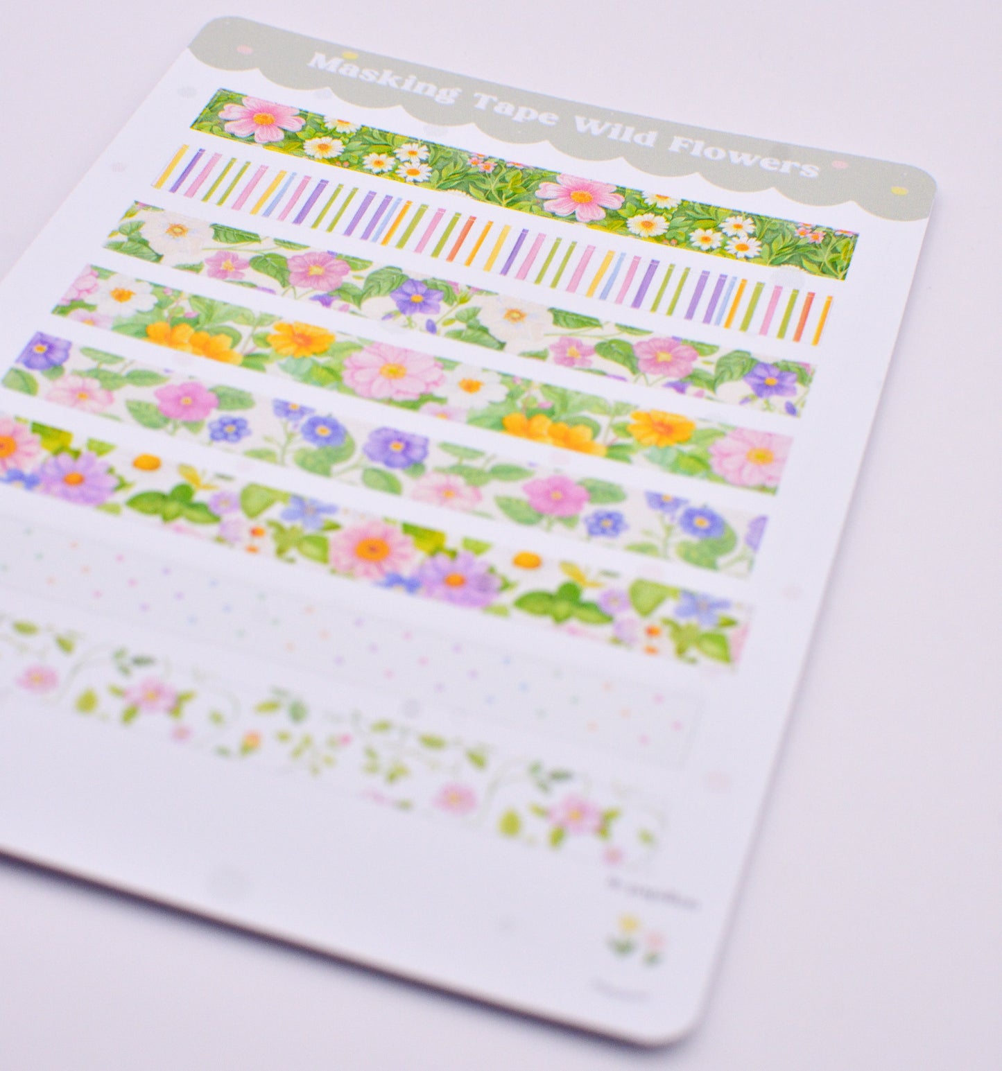 Masking Tape Wild Flowers