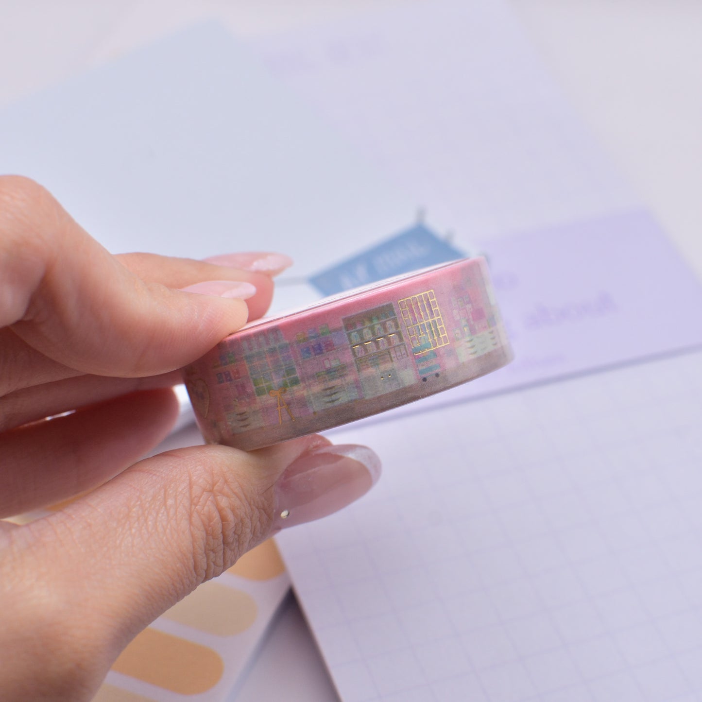 Amostra de Washi Tape - Simply Gilded 15 mm - Craft Room Landscape