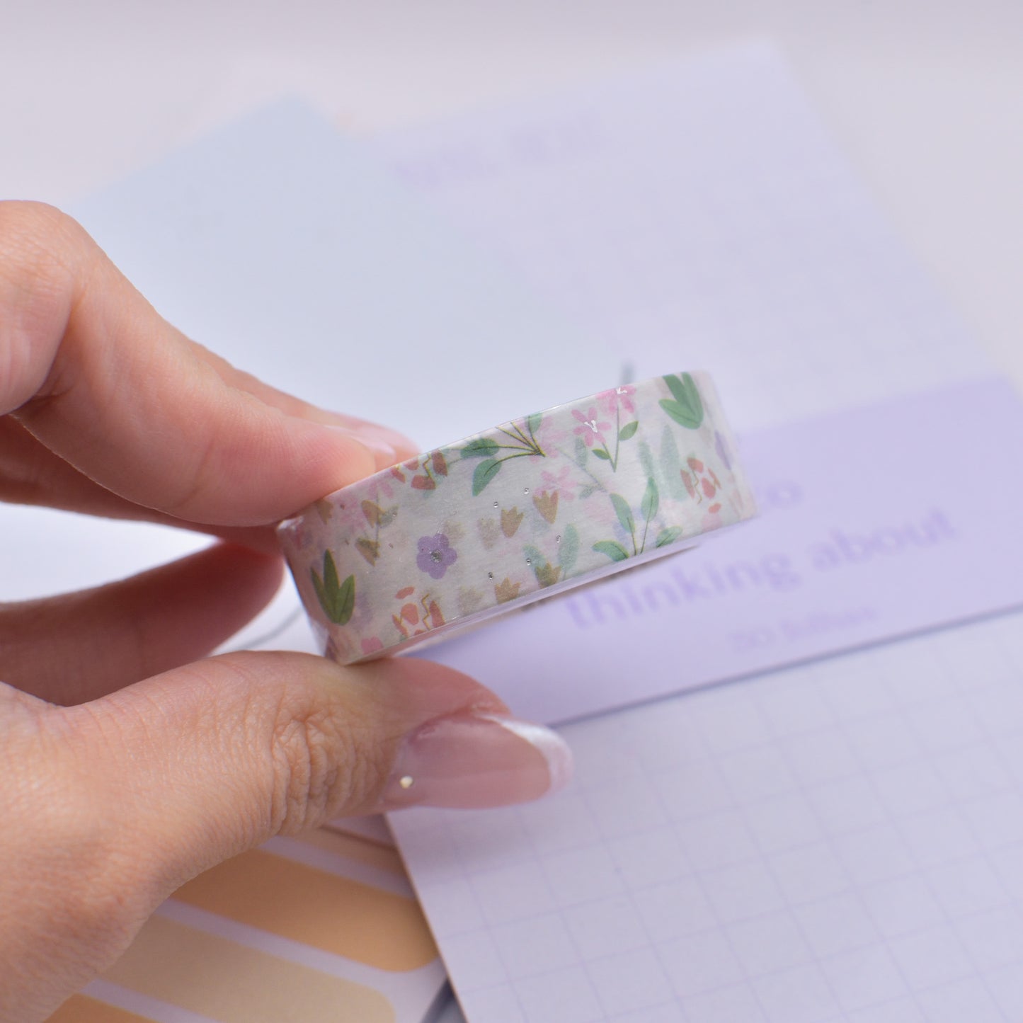 Amostra de Washi Tape - Simply Gilded 15 mm - Jurassic Pattern