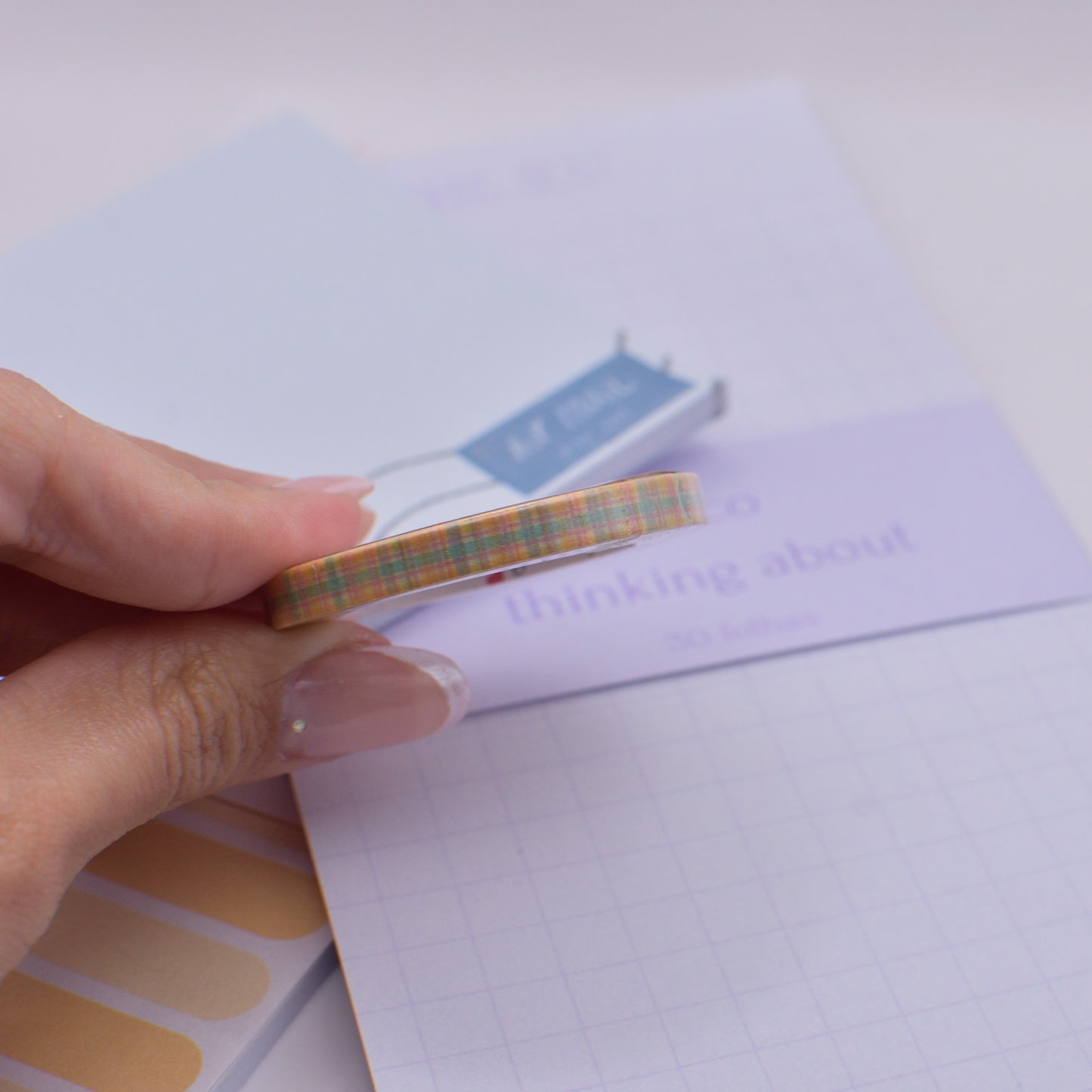 Amostra de Washi Tape - Simply Gilded 5 mm - The Cascades Plaid
