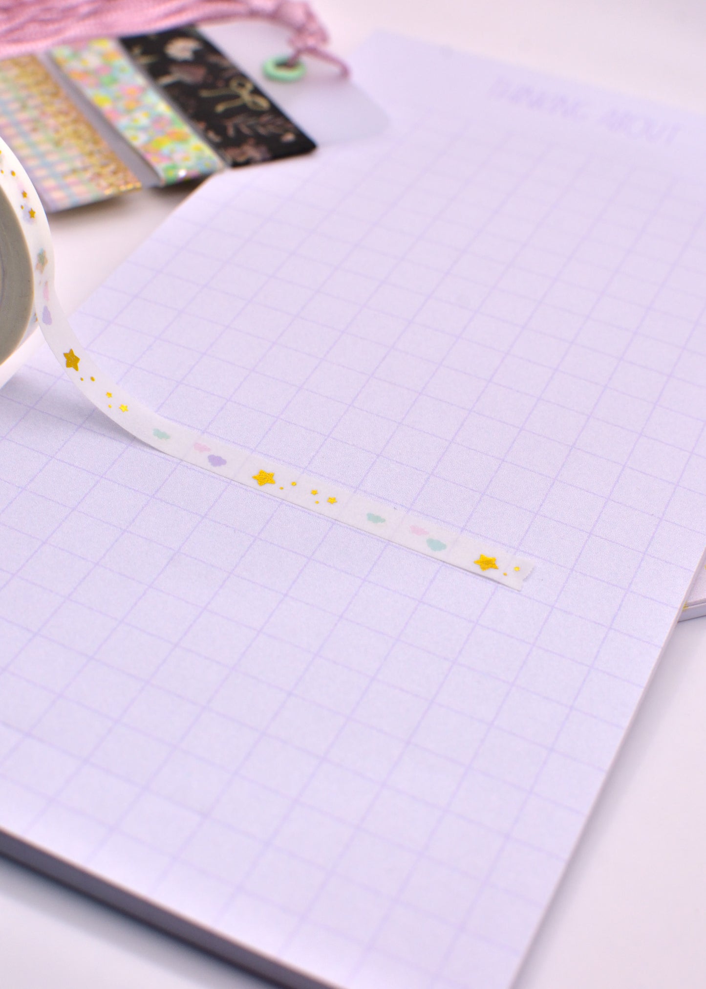 Amostra de Washi Tape - Simply Gilded 5 mm - Dream