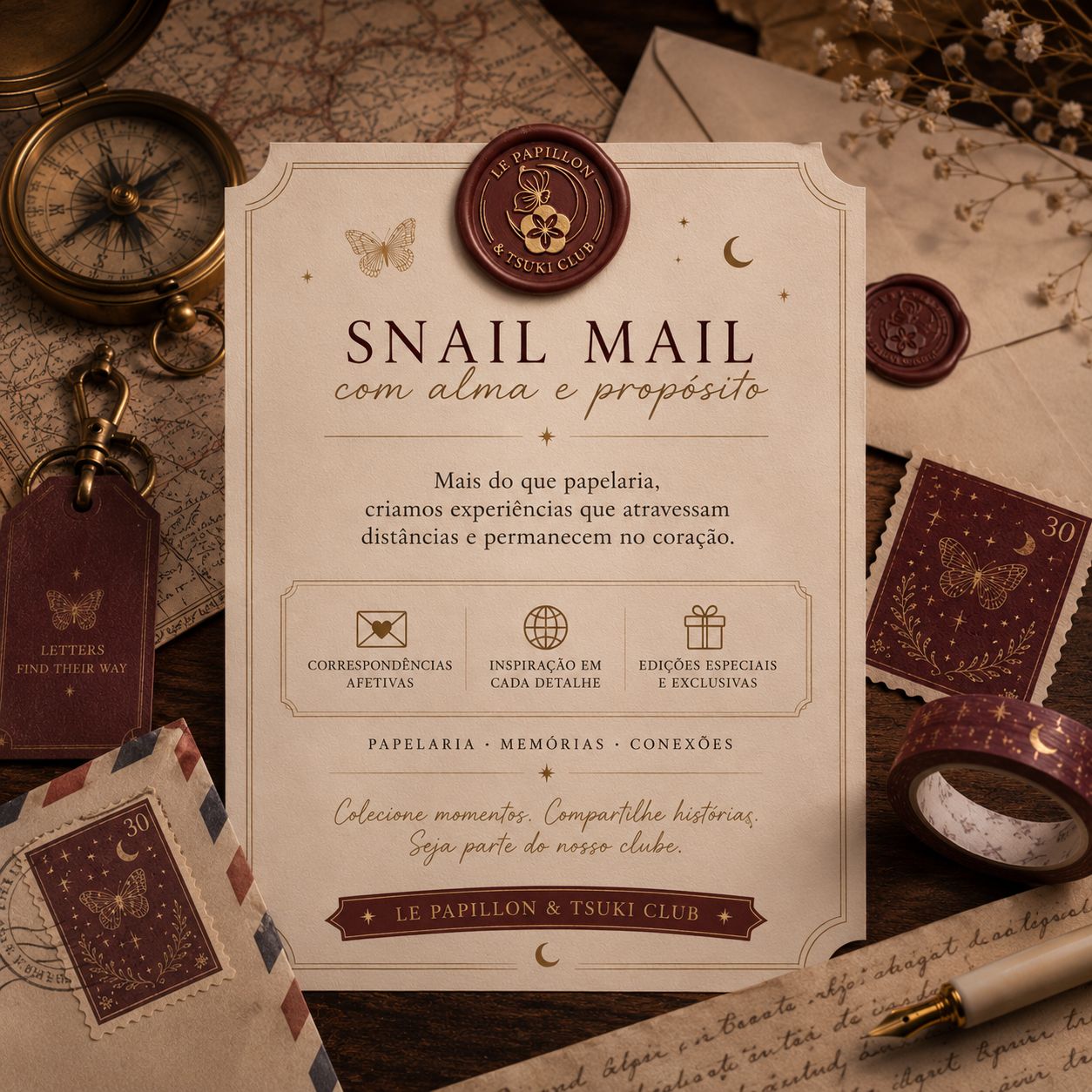 Snail Mail Le Papillon&Tsuki Club - Junho