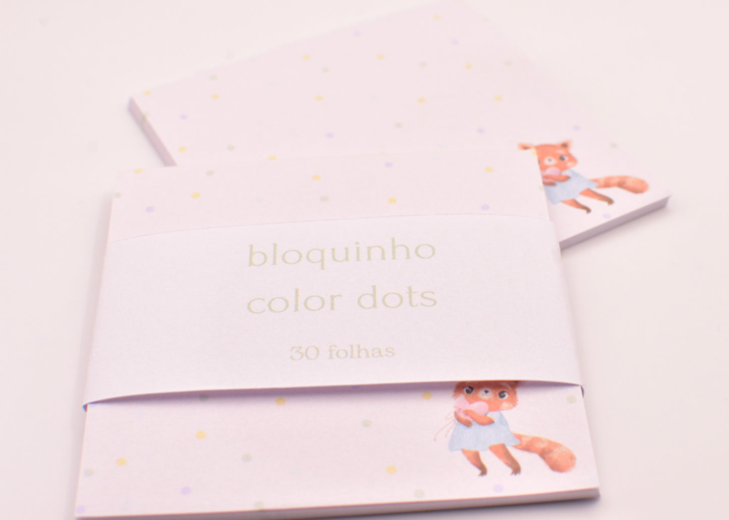 Bloquinho Liso - Color Dots