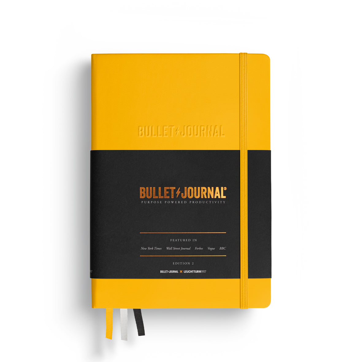 Caderno Bullet Journal Leuchtturm1917, Edition 2, Medium (A5), Hardcover, Yellow24