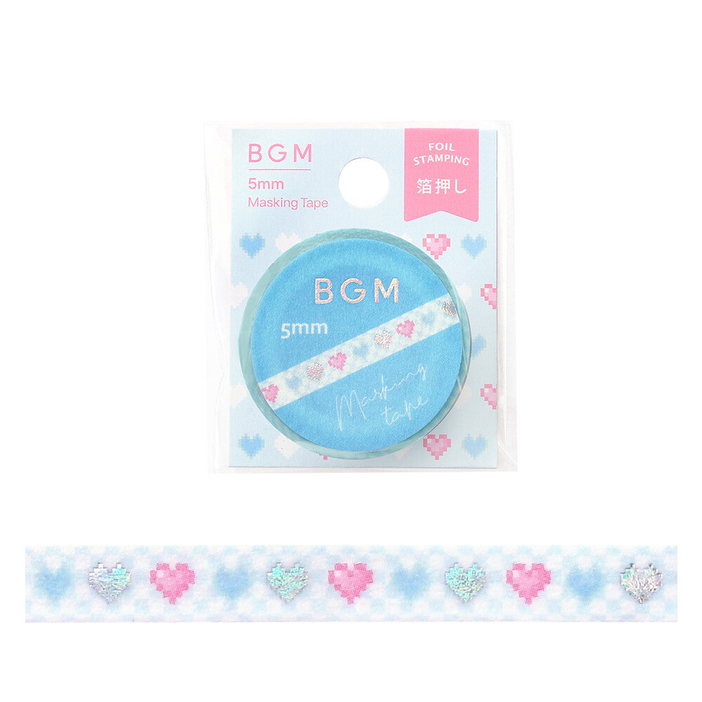 Washi Tape BGM - Dokidoki - 5mm x 5m