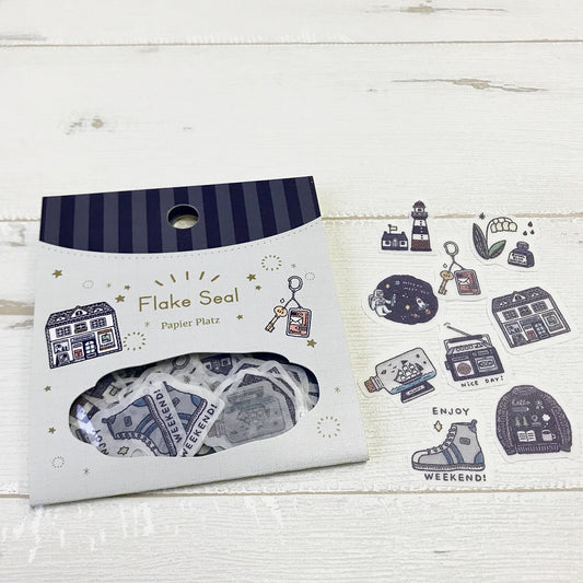 Flake Seal Papier Platz
