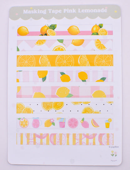 Masking Tape Pink Lemonade