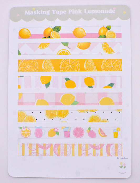 Masking Tape Pink Lemonade