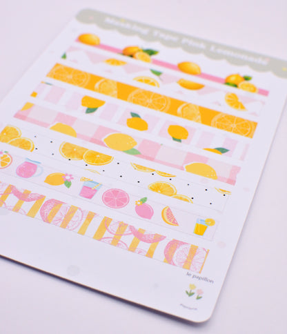 Masking Tape Pink Lemonade