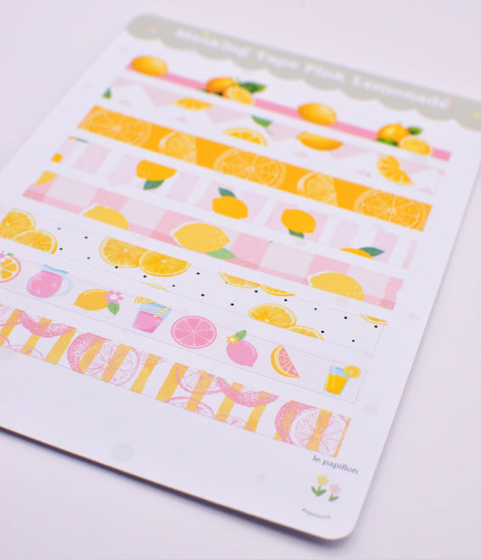 Masking Tape Pink Lemonade