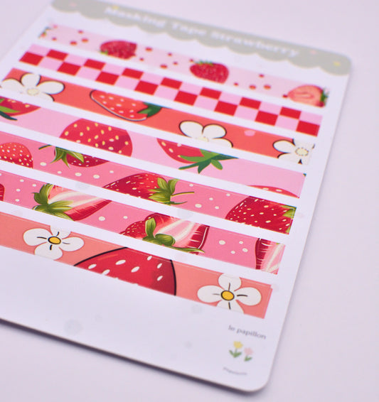 Masking Tape Strawberry