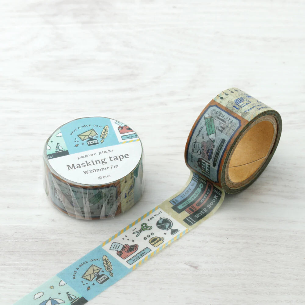 Washi Tape Papier Platz - Memories - 20mm x 7m