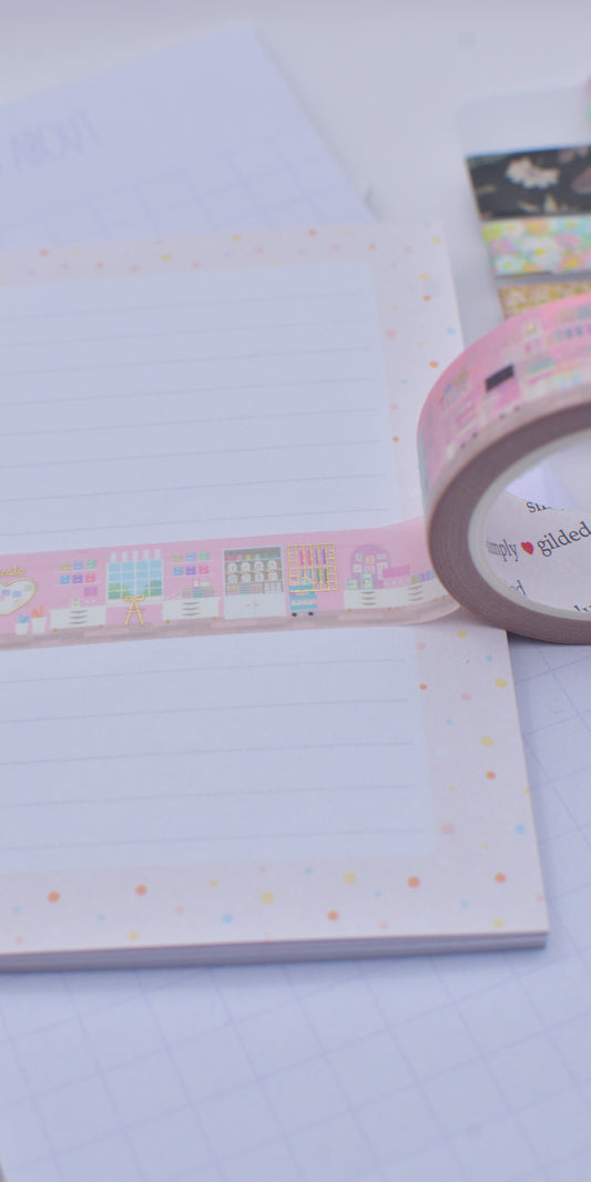 Amostra de Washi Tape - Simply Gilded 15 mm - Craft Room Landscape