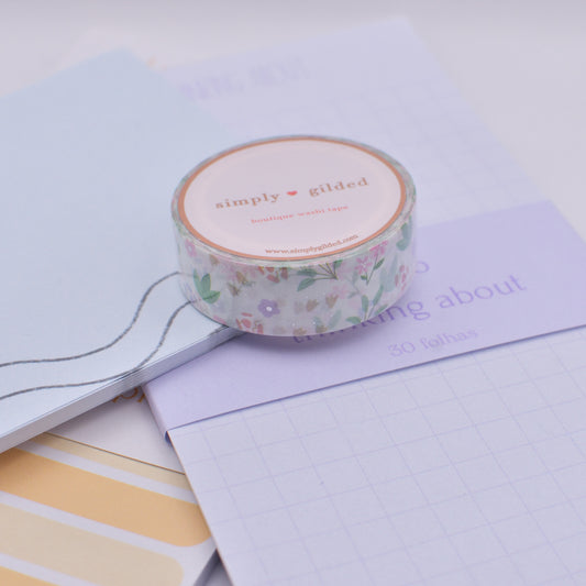 Amostra de Washi Tape - Simply Gilded 15 mm - Jurassic Pattern