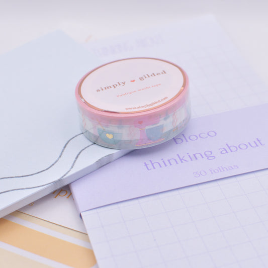 Amostra de Washi Tape - Simply Gilded 15 mm - Sugar & Spice Kitchen
