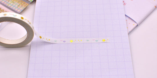 Amostra de Washi Tape - Simply Gilded 5 mm - Dream