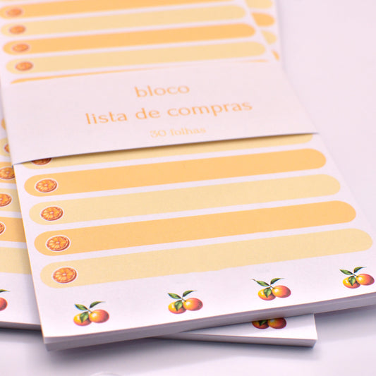 Bloco – Lista de Compras