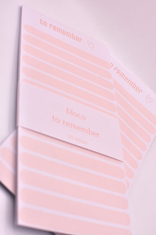 Bloco – To Remember