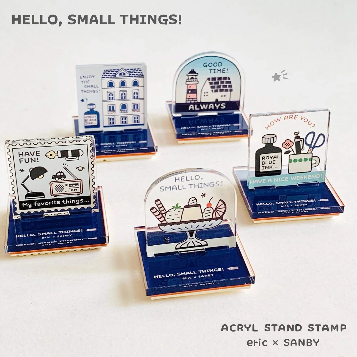 Carimbo Eric Small Things - Acrílico